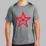 Heather Colorblock Contender ™ Tee Thumbnail