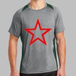 Heather Colorblock Contender ™ Tee Thumbnail