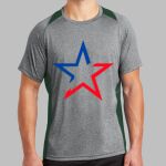 Heather Colorblock Contender ™ Tee Thumbnail