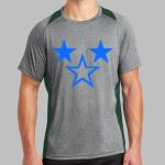 Heather Colorblock Contender ™ Tee Thumbnail