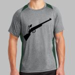 Heather Colorblock Contender ™ Tee Thumbnail