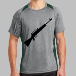 Heather Colorblock Contender ™ Tee Thumbnail
