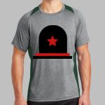 Heather Colorblock Contender ™ Tee Thumbnail
