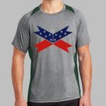Heather Colorblock Contender ™ Tee Thumbnail