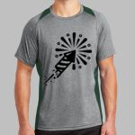 Heather Colorblock Contender ™ Tee Thumbnail