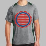 Heather Colorblock Contender ™ Tee Thumbnail