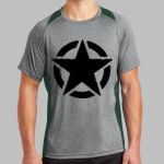 Heather Colorblock Contender ™ Tee Thumbnail