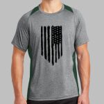 Heather Colorblock Contender ™ Tee Thumbnail