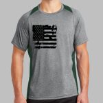 Heather Colorblock Contender ™ Tee Thumbnail