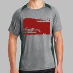 Heather Colorblock Contender ™ Tee Thumbnail