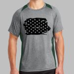Heather Colorblock Contender ™ Tee Thumbnail
