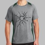 Heather Colorblock Contender ™ Tee Thumbnail