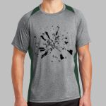 Heather Colorblock Contender ™ Tee Thumbnail