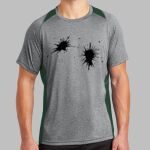 Heather Colorblock Contender ™ Tee Thumbnail