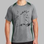 Heather Colorblock Contender ™ Tee Thumbnail