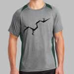 Heather Colorblock Contender ™ Tee Thumbnail