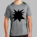 Heather Colorblock Contender ™ Tee Thumbnail