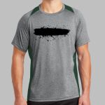 Heather Colorblock Contender ™ Tee Thumbnail