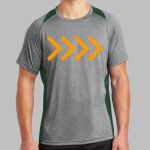 Heather Colorblock Contender ™ Tee Thumbnail