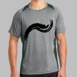 Heather Colorblock Contender ™ Tee Thumbnail