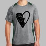 Heather Colorblock Contender ™ Tee Thumbnail