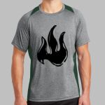 Heather Colorblock Contender ™ Tee Thumbnail