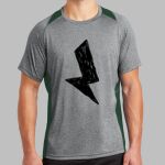 Heather Colorblock Contender ™ Tee Thumbnail