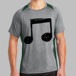 Heather Colorblock Contender ™ Tee Thumbnail