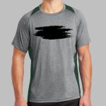Heather Colorblock Contender ™ Tee Thumbnail