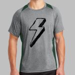 Heather Colorblock Contender ™ Tee Thumbnail