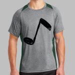 Heather Colorblock Contender ™ Tee Thumbnail