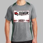 Heather Colorblock Contender ™ Tee Thumbnail