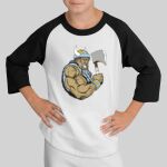 Youth Colorblock Raglan Jersey Thumbnail