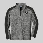 Youth PosiCharge ® Electric Heather Colorblock 1/4 Zip Pullover Thumbnail