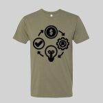 Premium Fitted CVC Crew Thumbnail