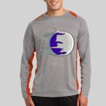 Long Sleeve Heather Colorblock Contender ™ Tee Thumbnail