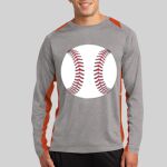 Long Sleeve Heather Colorblock Contender ™ Tee Thumbnail