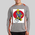 Long Sleeve Heather Colorblock Contender ™ Tee Thumbnail