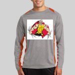 Long Sleeve Heather Colorblock Contender ™ Tee Thumbnail