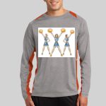 Long Sleeve Heather Colorblock Contender ™ Tee Thumbnail