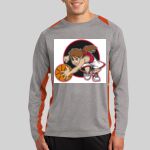 Long Sleeve Heather Colorblock Contender ™ Tee Thumbnail