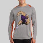 Long Sleeve Heather Colorblock Contender ™ Tee Thumbnail