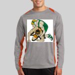 Long Sleeve Heather Colorblock Contender ™ Tee Thumbnail