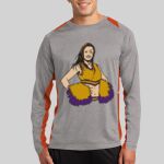 Long Sleeve Heather Colorblock Contender ™ Tee Thumbnail