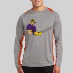 Long Sleeve Heather Colorblock Contender ™ Tee Thumbnail