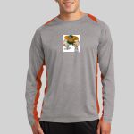 Long Sleeve Heather Colorblock Contender ™ Tee Thumbnail