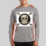 Long Sleeve Heather Colorblock Contender ™ Tee Thumbnail