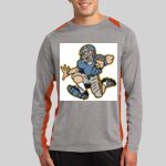 Long Sleeve Heather Colorblock Contender ™ Tee Thumbnail