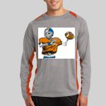 Long Sleeve Heather Colorblock Contender ™ Tee Thumbnail