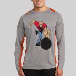 Long Sleeve Heather Colorblock Contender ™ Tee Thumbnail